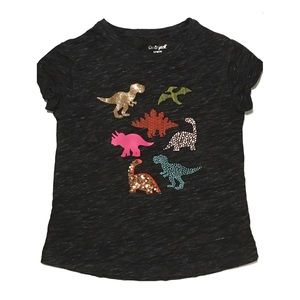 Cat & Jack Girl’s Dinosaur Tee